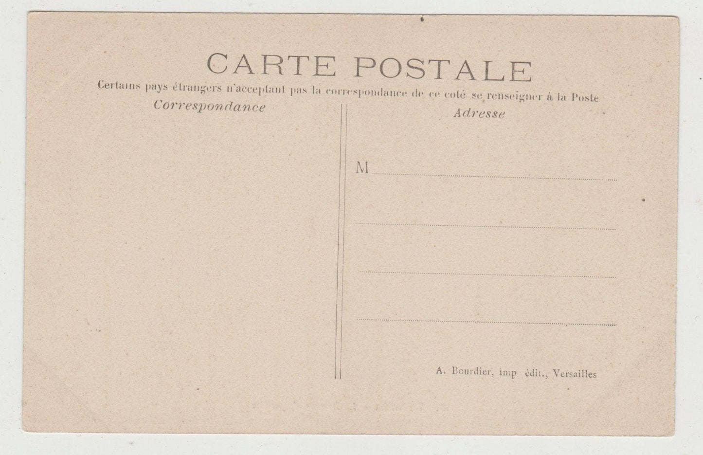 Versailles Le Bassin d'Apollon Apollo Fountain France 1900's Postcard - TulipStuff