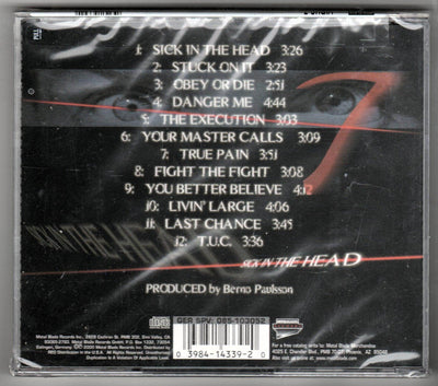 Virus 7 Sick In The Head Album CD Metal Blade 2000 - TulipStuff