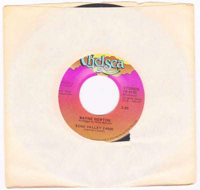 Wayne Newton Daddy Don't You Walk So Fast Echo Valley 2-6809 7" 1972 - TulipStuff