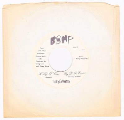 The Weirdos Destroy All Music Bomp Records LA Punk 1986 Pressing - TulipStuff