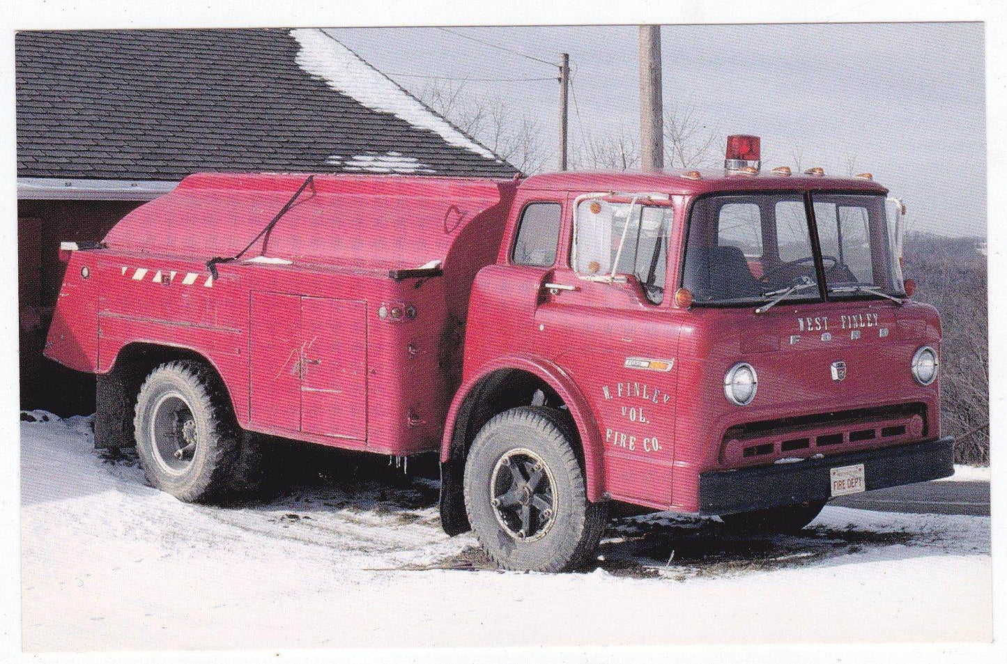 Fire Truck West Finley Pennsylvania Volunteer Fire Department - TulipStuff