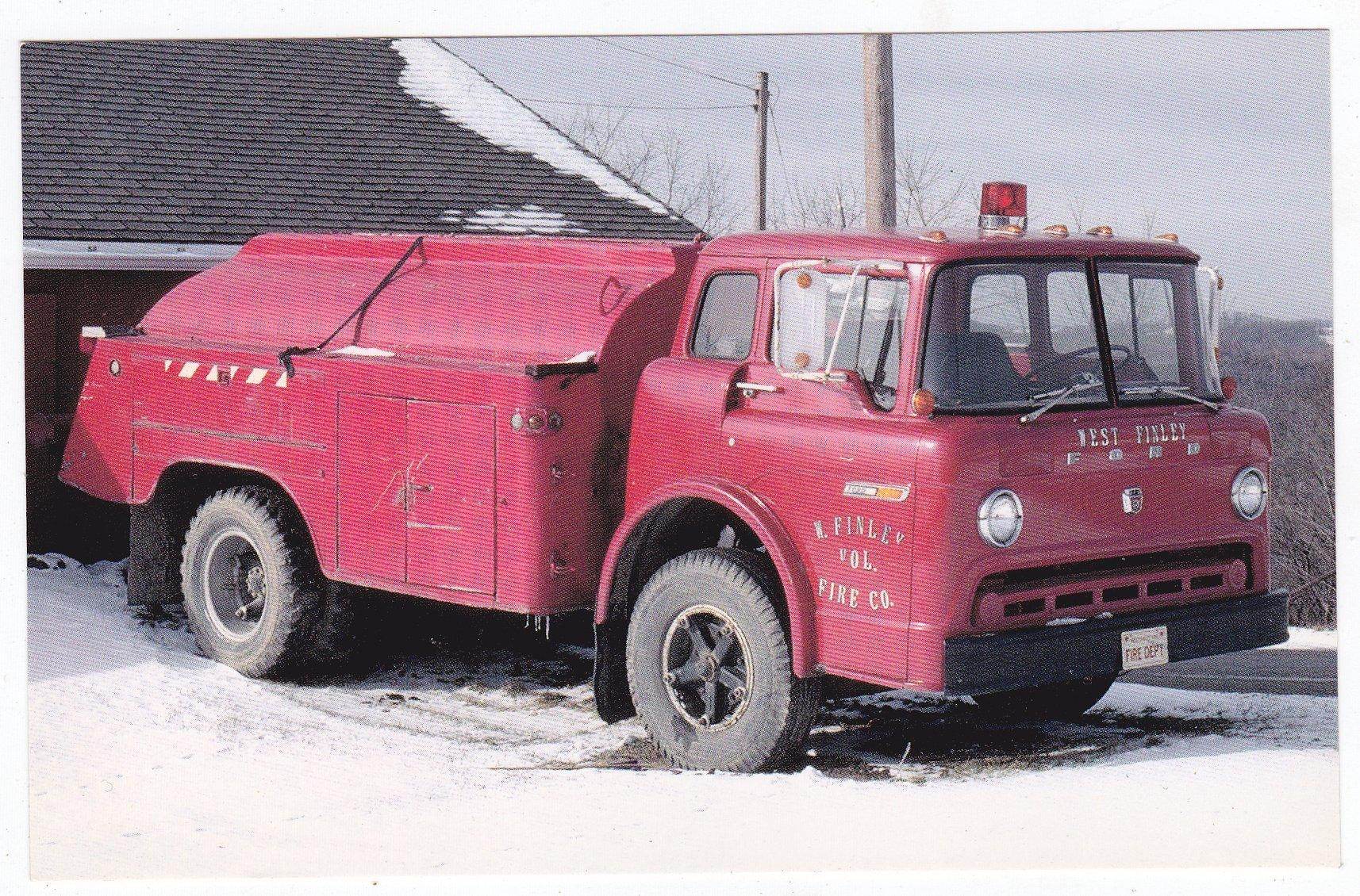 Fire Truck West Finley Pennsylvania Volunteer Fire Department - TulipStuff