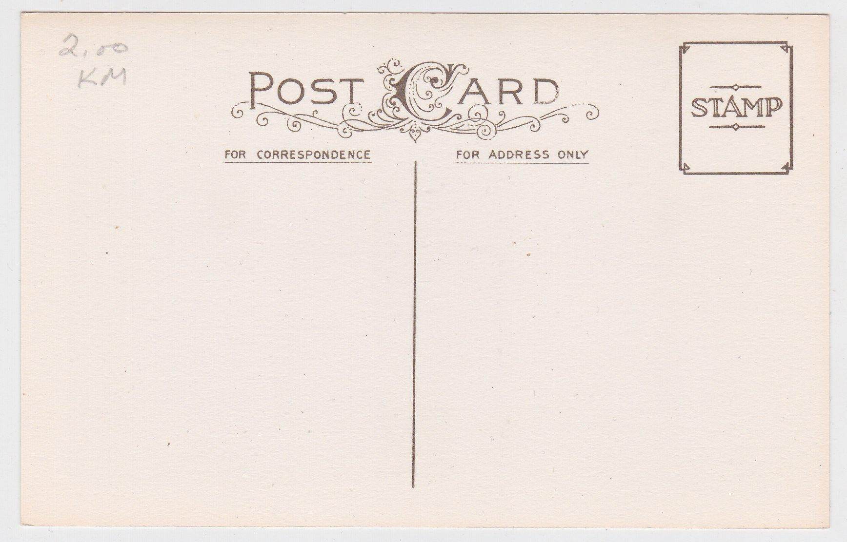 Wishing You A Very Merry Christmas Vintage Holiday Postcard - TulipStuff