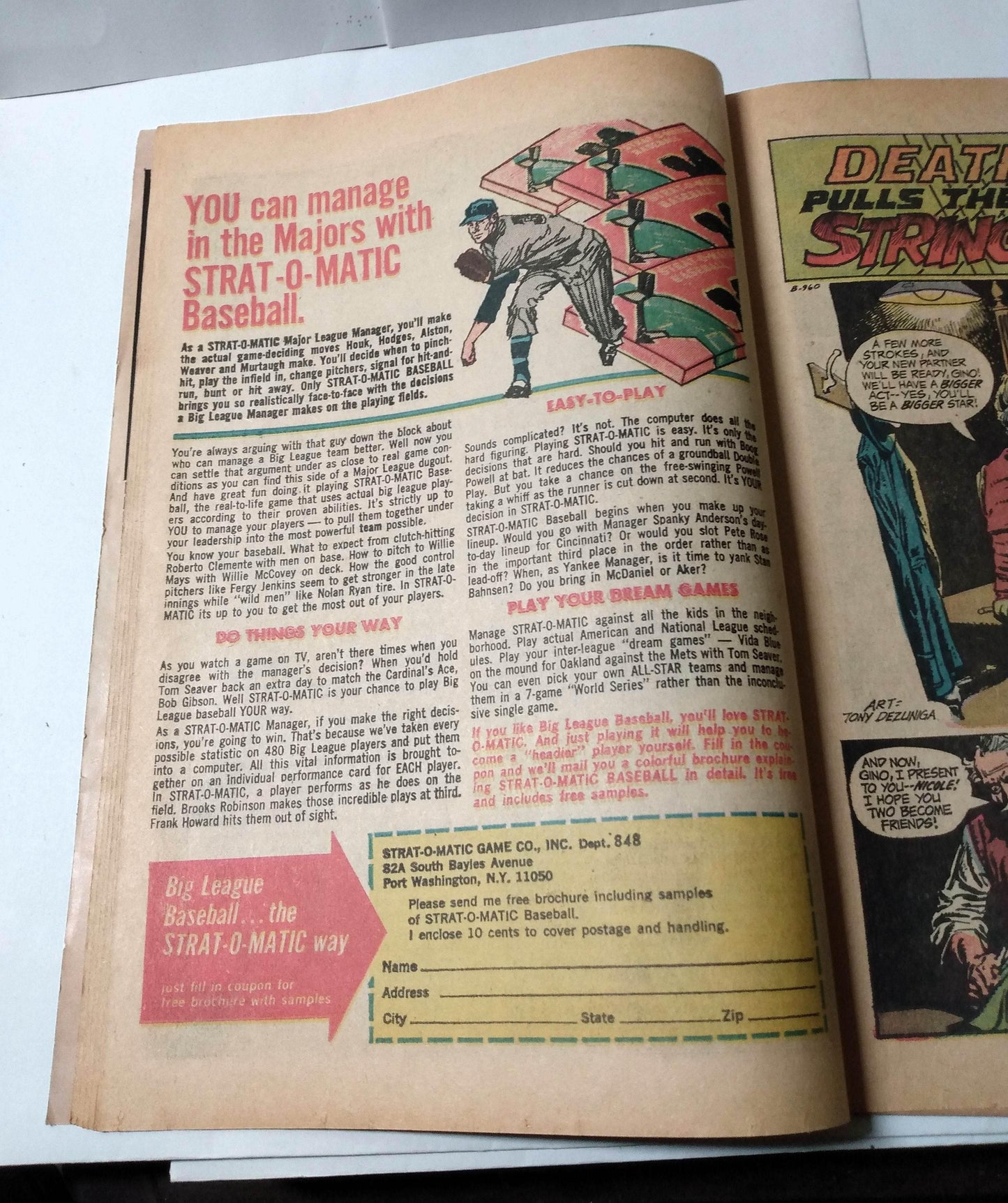 The Witching Hour #23 September 1972 DC Comics Come Share My Shroud - TulipStuff