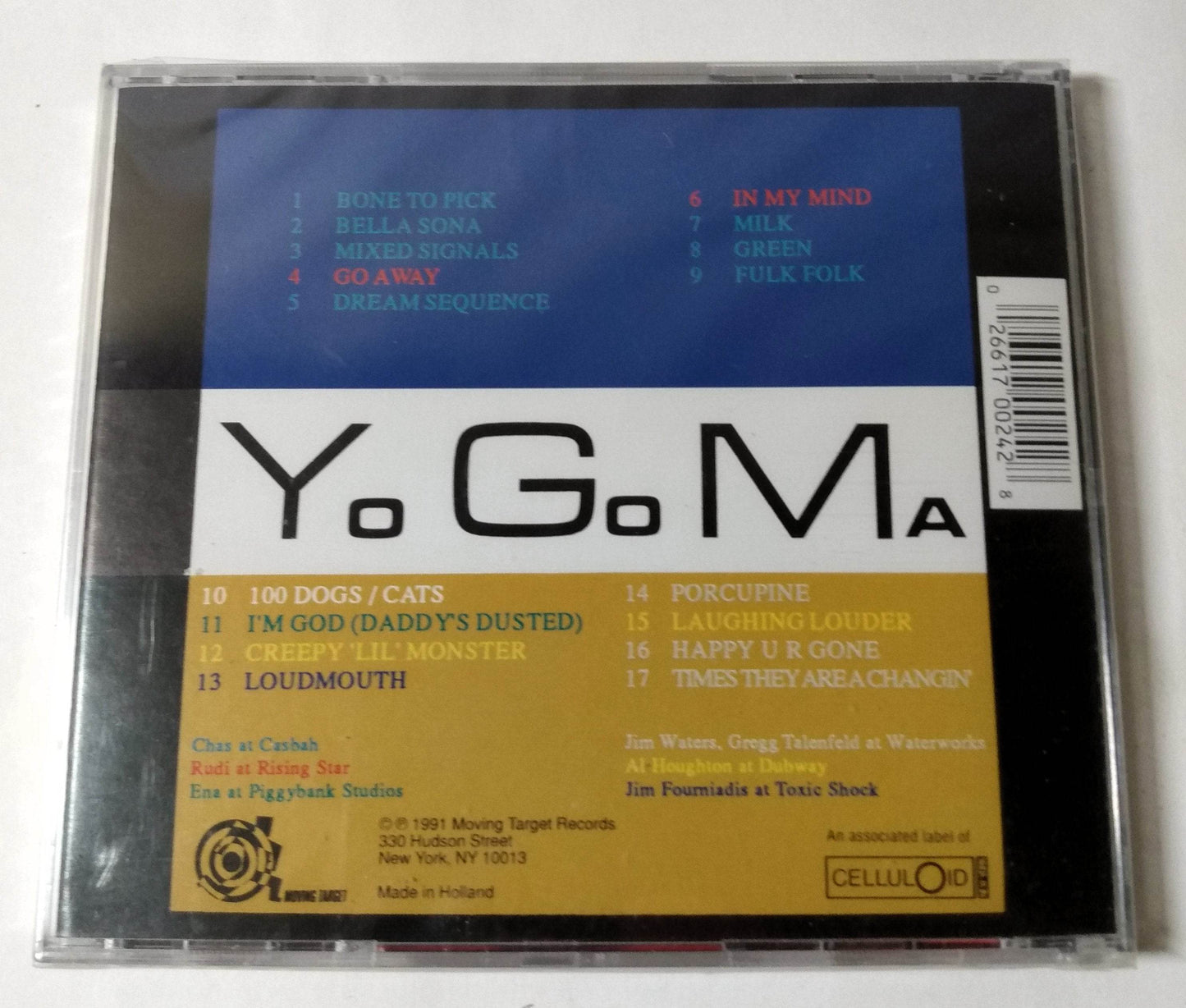 Youth Gone Mad East West Punk Album CD Moving Target 1991 - TulipStuff