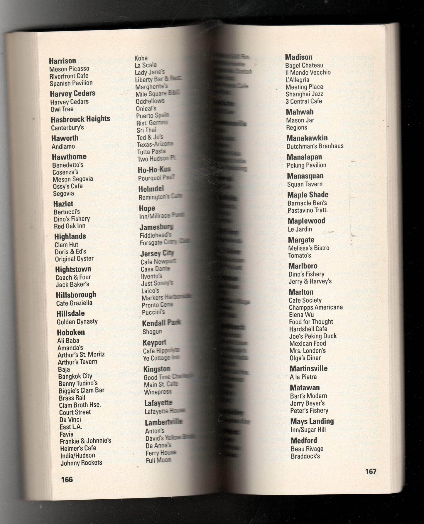 Zagat Survey New Jersey Restaurants 1998 - TulipStuff