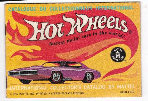 Hot Wheels 1967 Canada Catalog