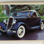 1934 Ford V-8 Deluxe Roadster Automobile Towe Ford Museum Postcard - TulipStuff