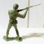 Plastic Toy Soldier Rifleman WWII USMC Marine 6 Inches Early 1970's - TulipStuff