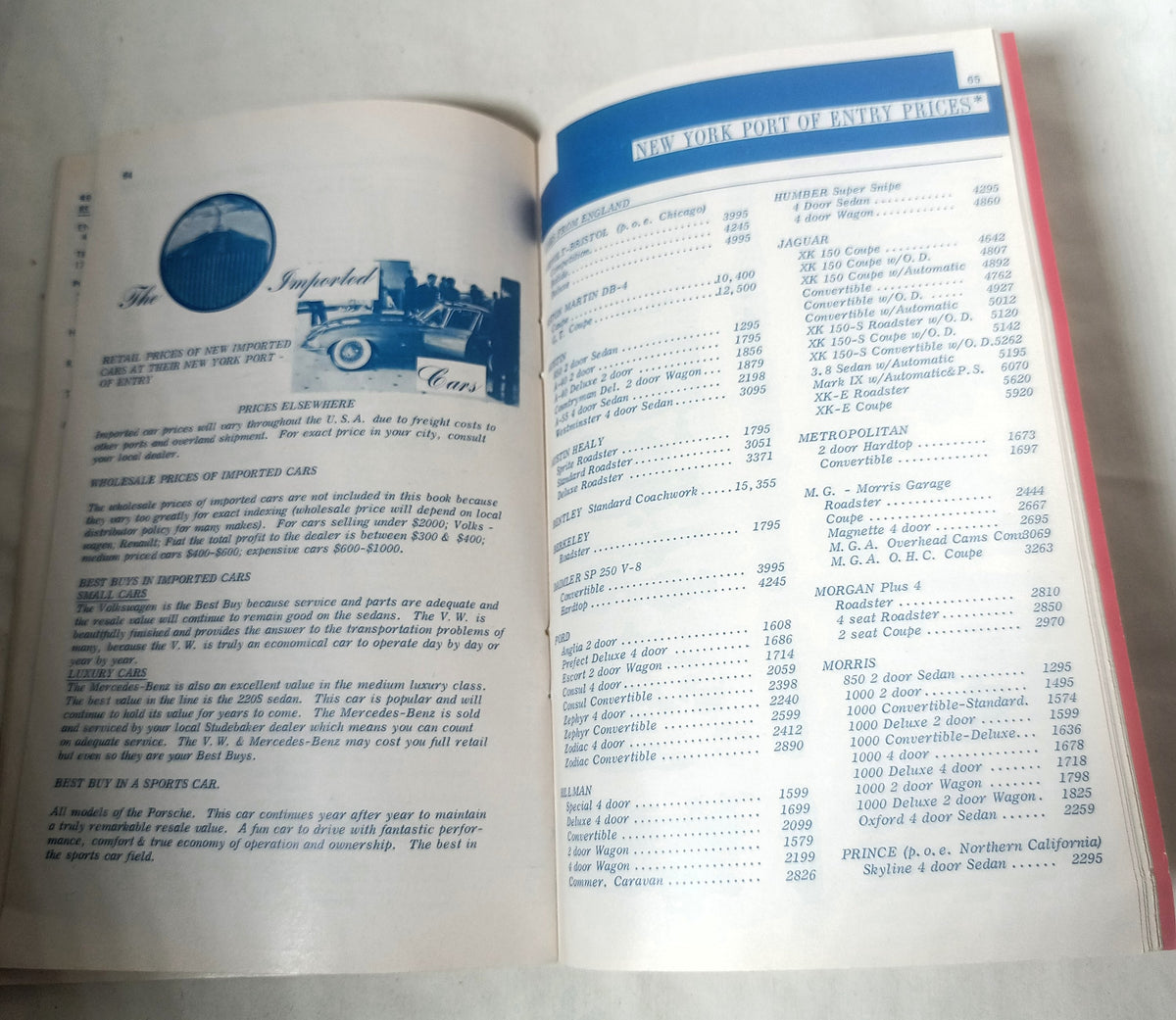 1962 Auto Bluebook Car Prices Wholesale Retail New Used American Imports - TulipStuff