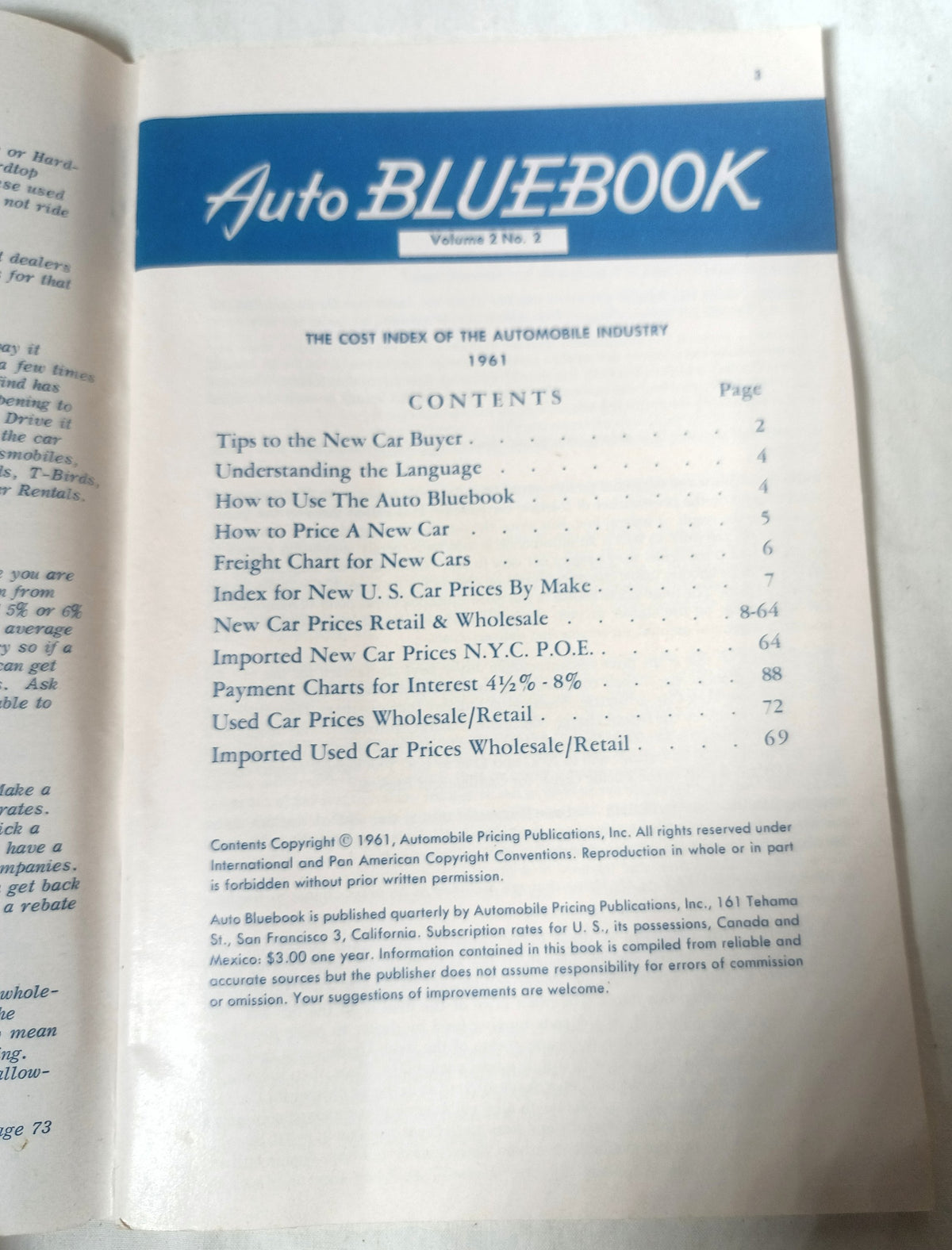1962 Auto Bluebook Car Prices Wholesale Retail New Used American Imports - TulipStuff