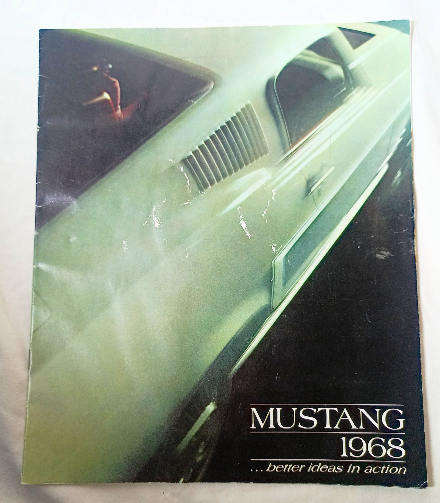 Ford Mustang 1968 Dealer Sales Brochure Hardtop Fastback 2+2 Convertible - TulipStuff