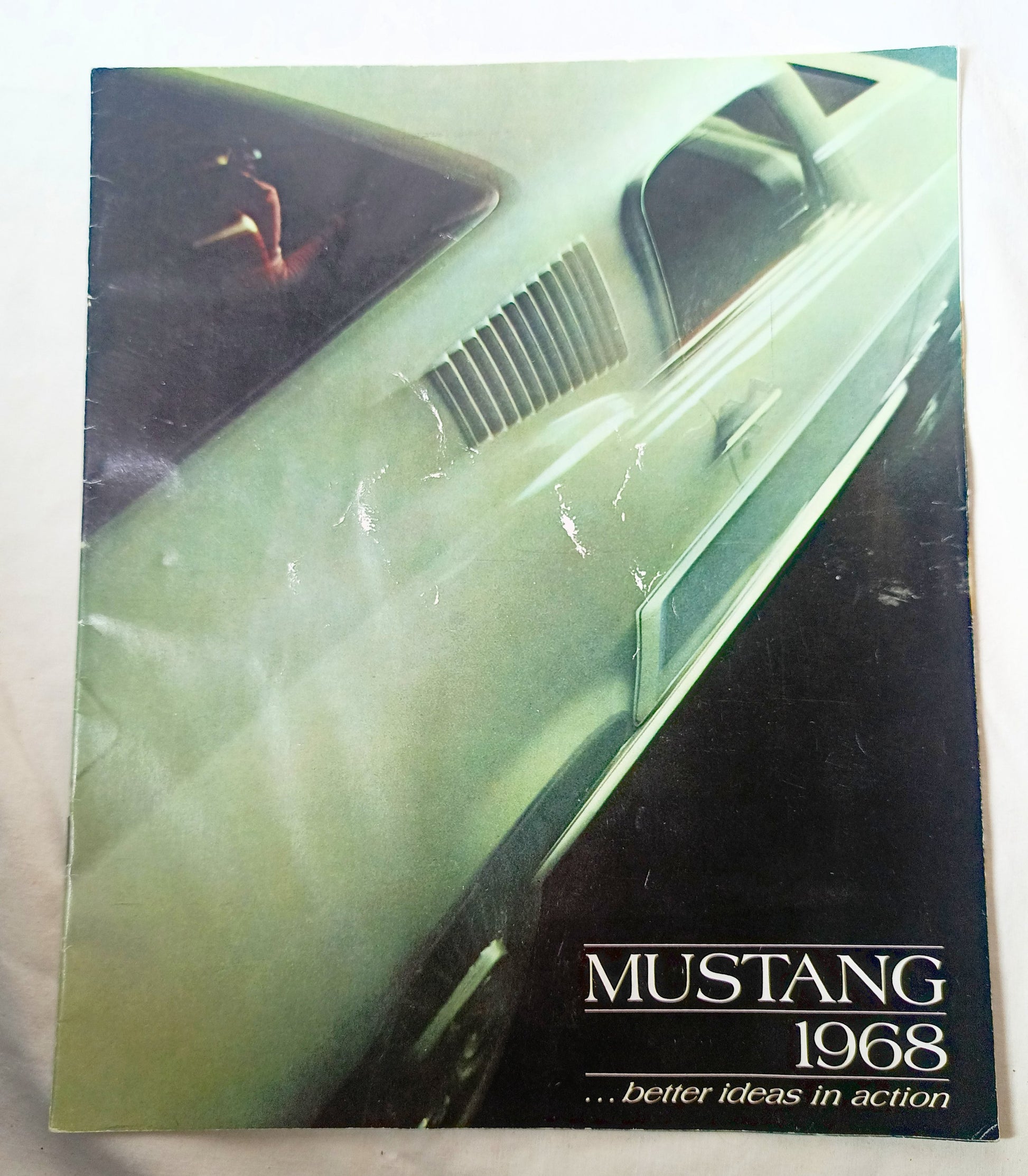 Ford Mustang 1968 Dealer Sales Brochure Hardtop Fastback 2+2 Convertible - TulipStuff