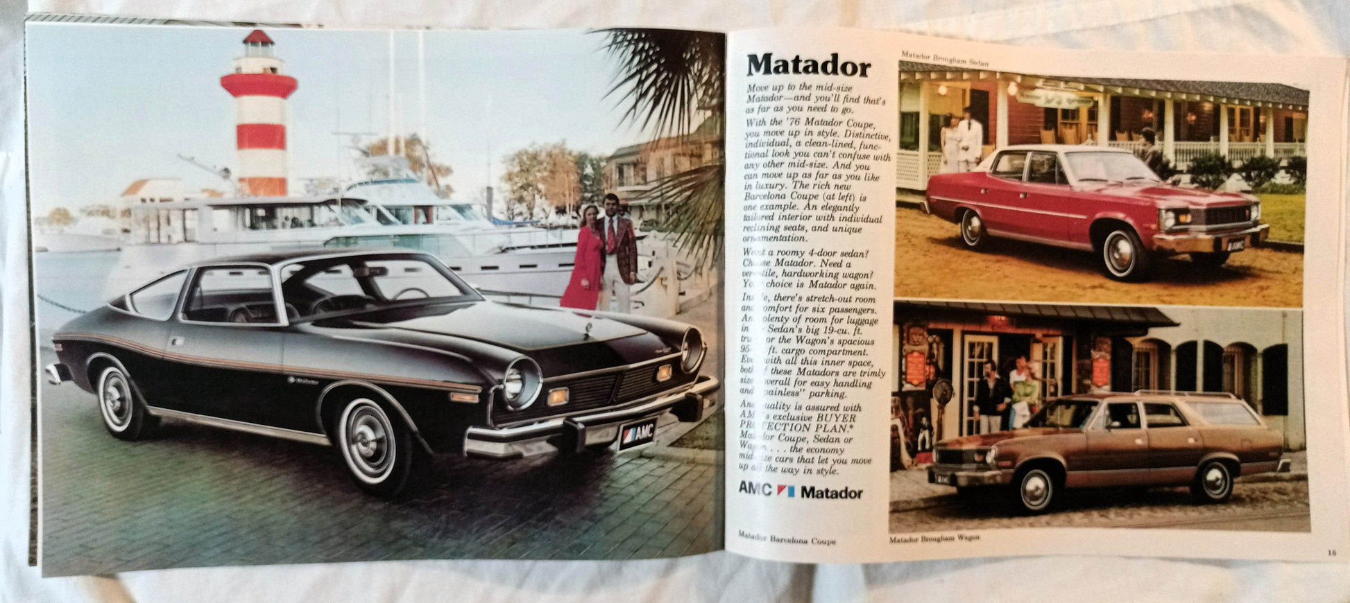 American Motors 1976 AMC Passenger Cars Auto Show Edition Brochure - TulipStuff