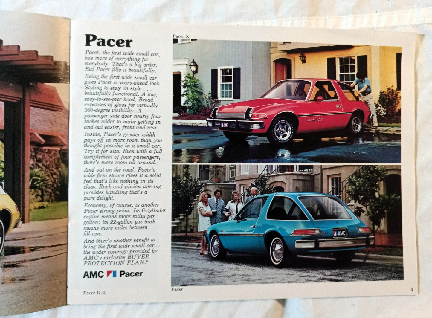 American Motors 1976 AMC Passenger Cars Auto Show Edition Brochure - TulipStuff