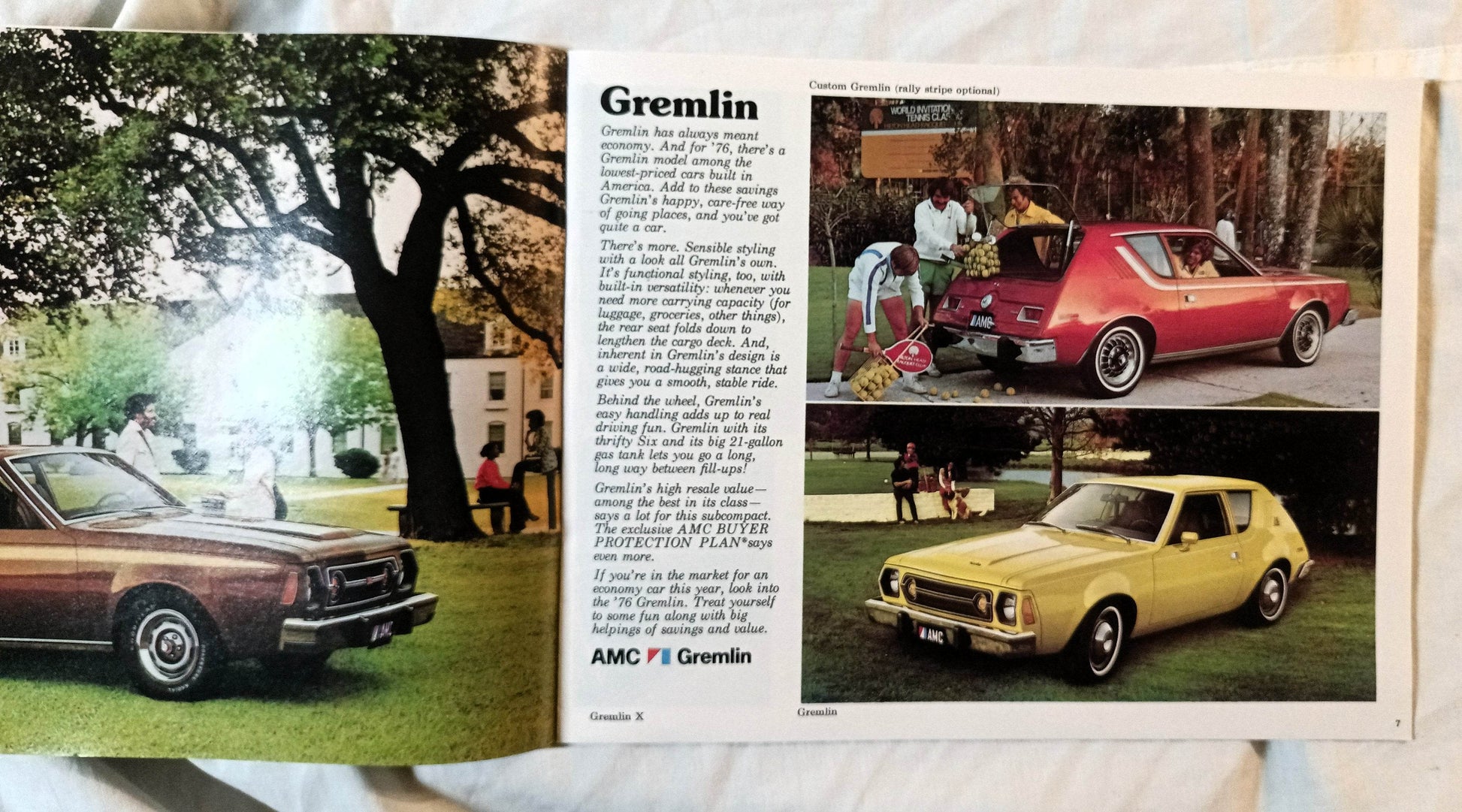 American Motors 1976 AMC Passenger Cars Auto Show Edition Brochure - TulipStuff