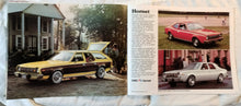 Load image into Gallery viewer, American Motors 1976 AMC Passenger Cars Auto Show Edition Brochure - TulipStuff
