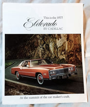 Load image into Gallery viewer, 1977 Cadillac Eldorado Coupe Cabriolet Custom Biarritz Sales Brochure - TulipStuff
