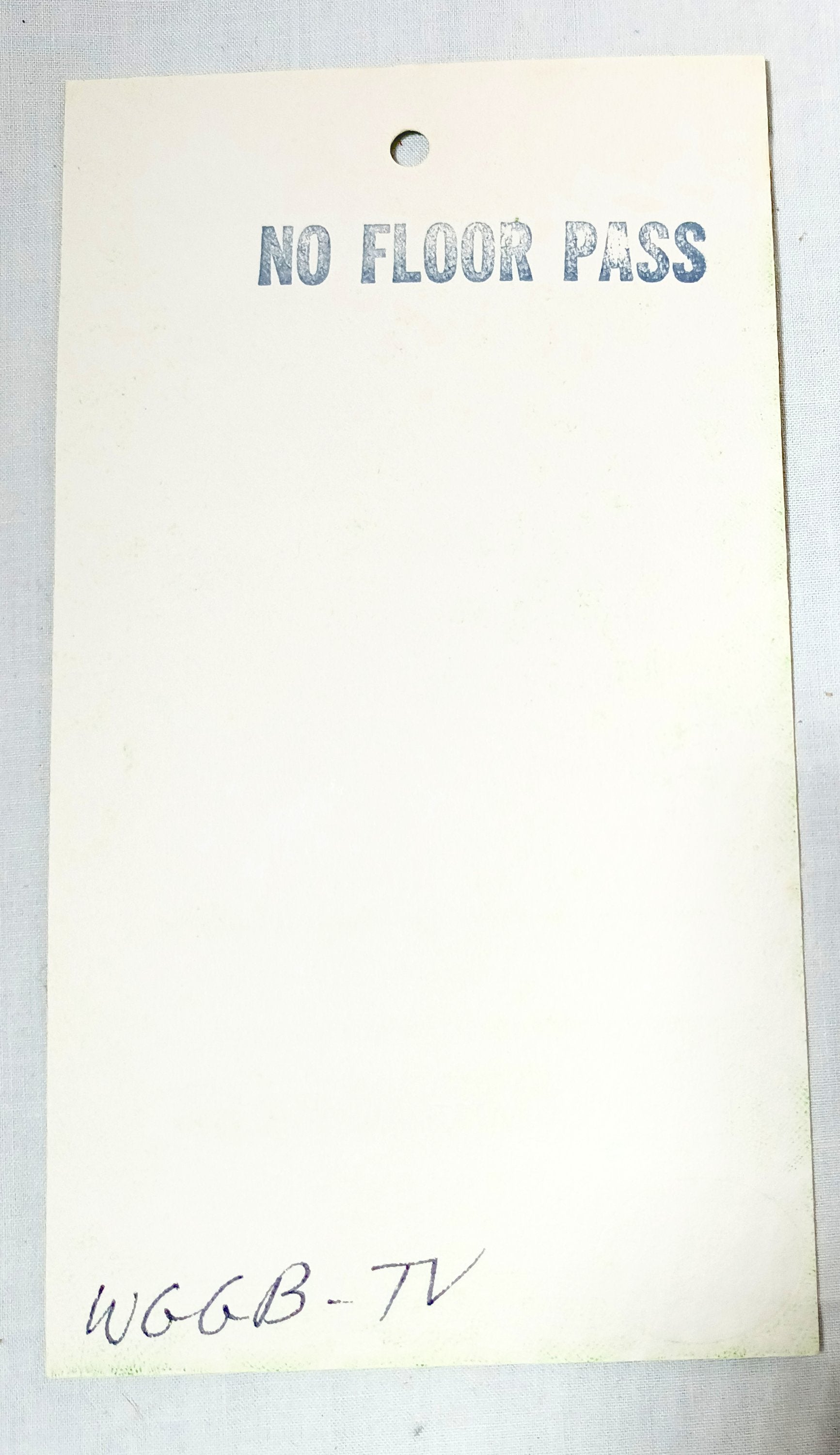 1980 Democratic National Convention Press Pass Madison Sq Garden NYC - TulipStuff