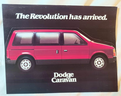 1984 Dodge Caravan Detroit Area Dealers Sales Brochure - TulipStuff