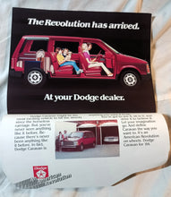 Load image into Gallery viewer, 1984 Dodge Caravan Detroit Area Dealers Sales Brochure - TulipStuff
