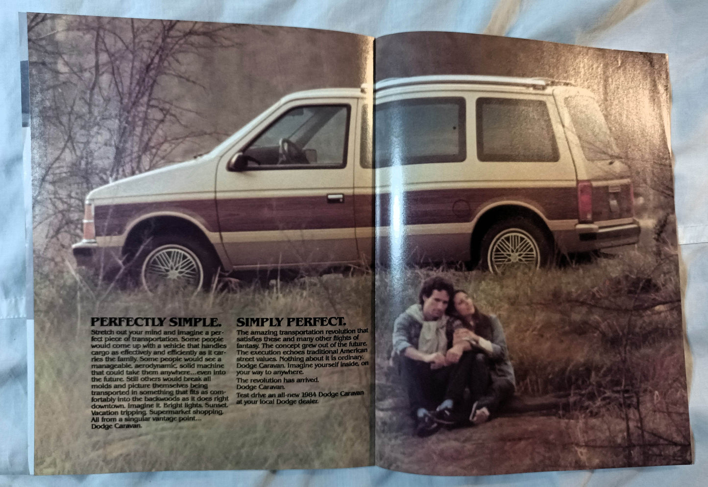 1984 Dodge Caravan Detroit Area Dealers Sales Brochure - TulipStuff