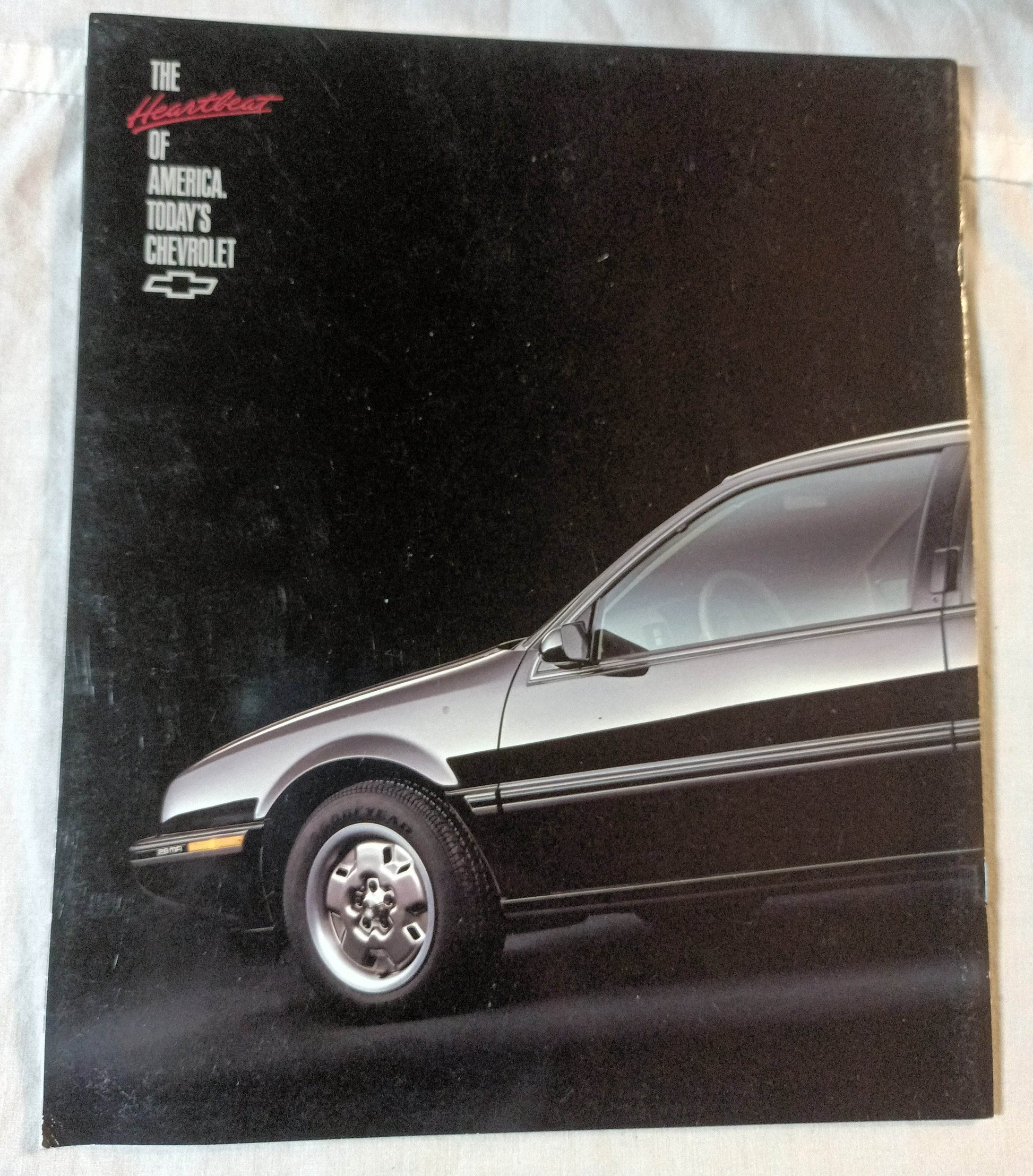 1988 Chevrolet Beretta Coupe CL GT Z51 Dealer Sales Brochure - TulipStuff