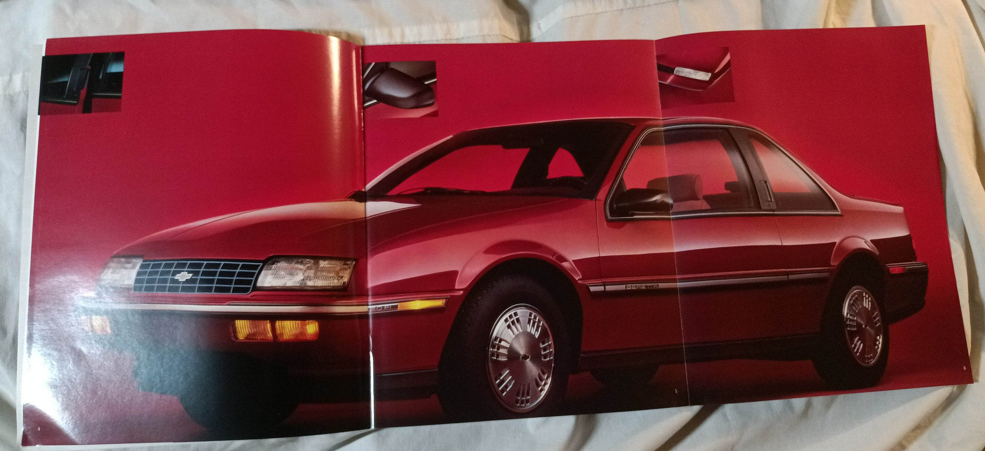1988 Chevrolet Beretta Coupe CL GT Z51 Dealer Sales Brochure - TulipStuff