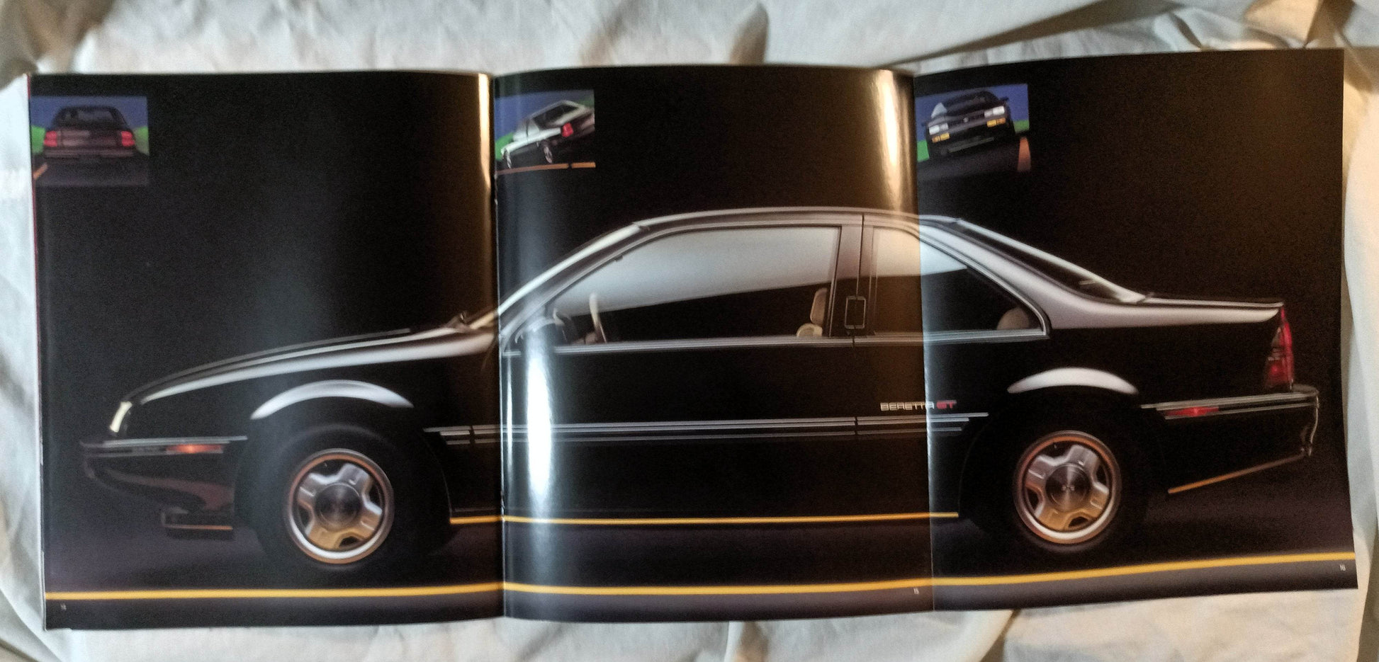 1988 Chevrolet Beretta Coupe CL GT Z51 Dealer Sales Brochure - TulipStuff