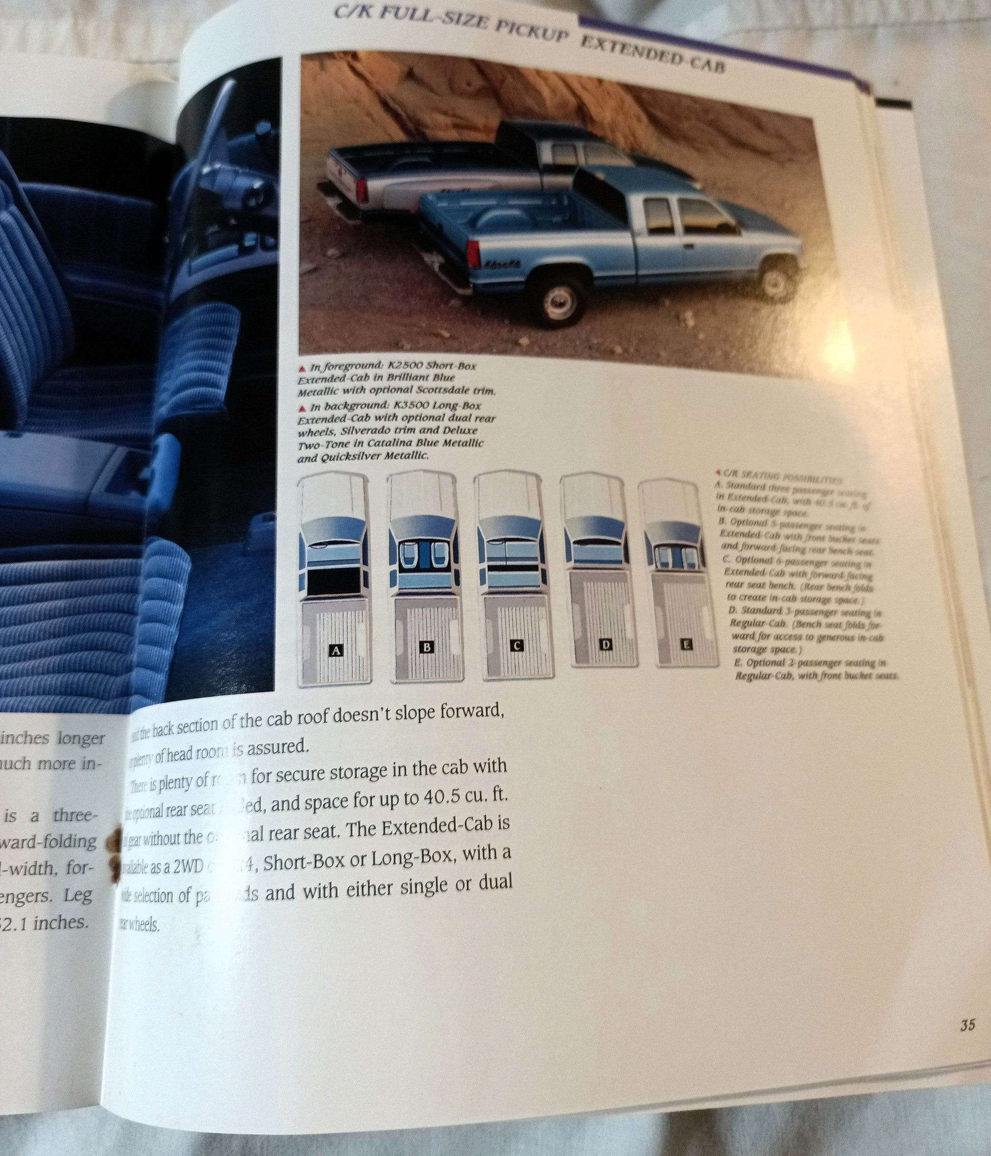 1991 Chevy Trucks Compact And Full-size Pickup Dealer Sales Brochure - TulipStuff