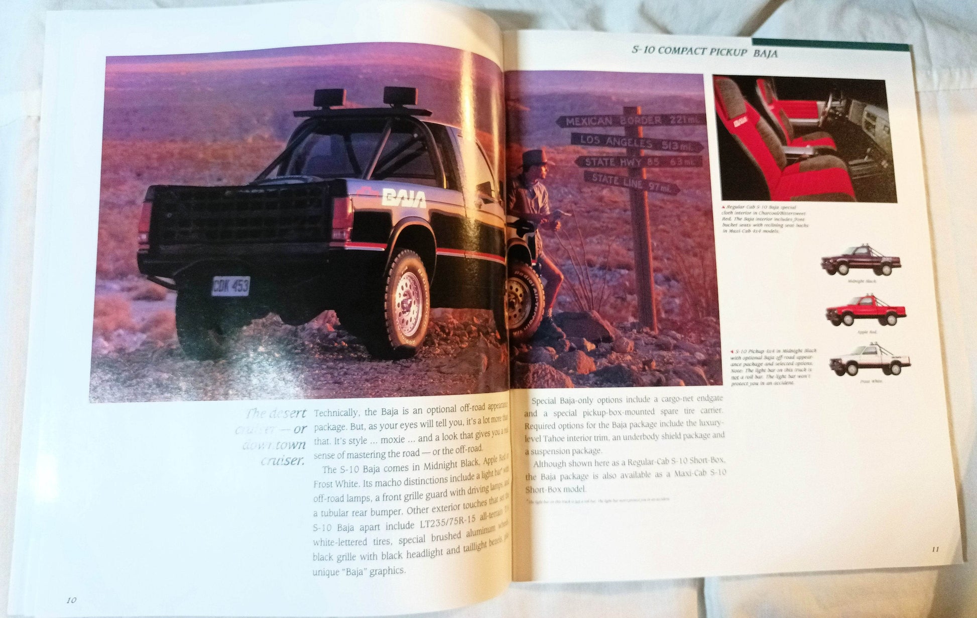 1991 Chevy Trucks Compact And Full-size Pickup Dealer Sales Brochure - TulipStuff