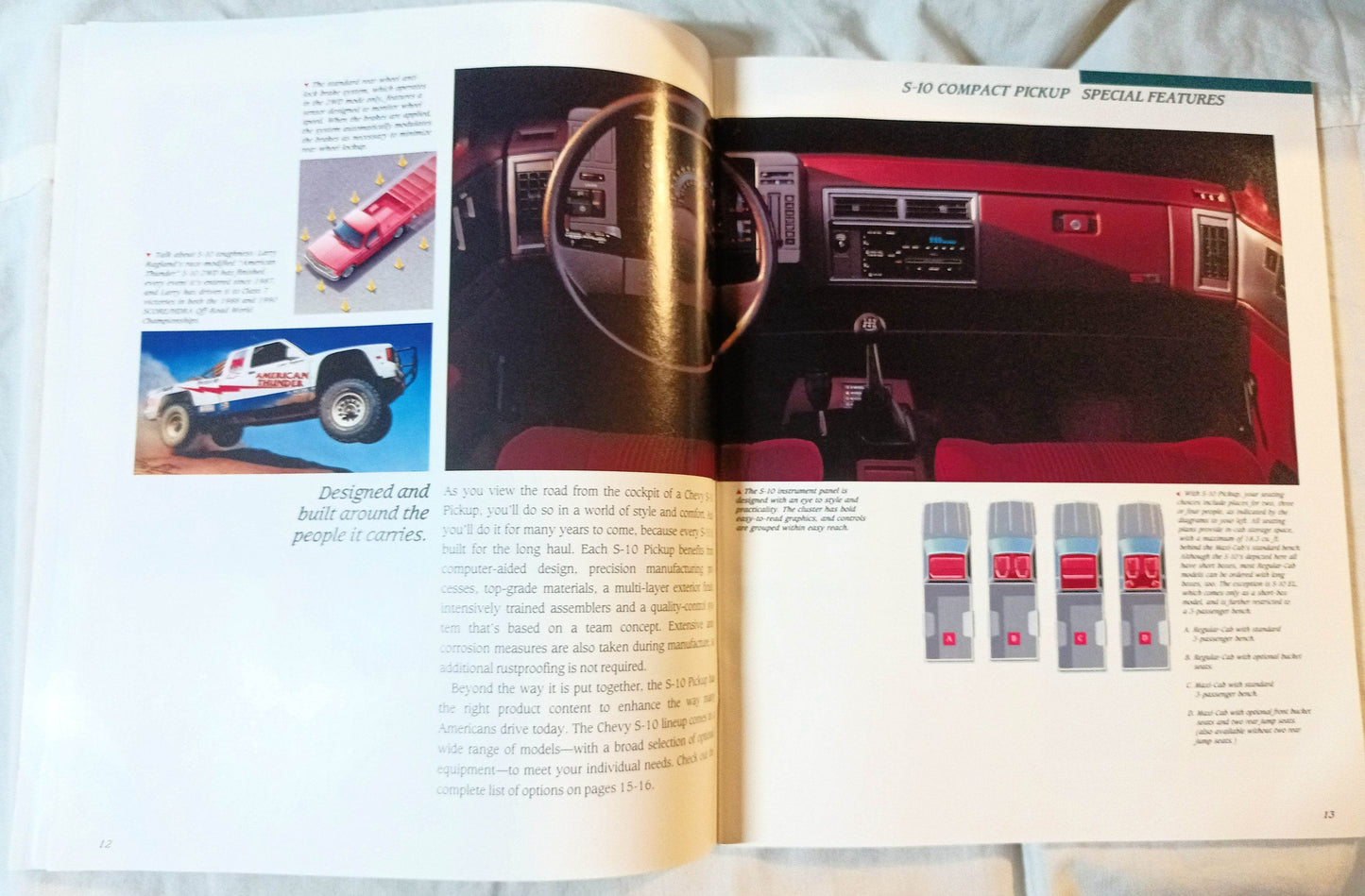 1991 Chevy Trucks Compact And Full-size Pickup Dealer Sales Brochure - TulipStuff