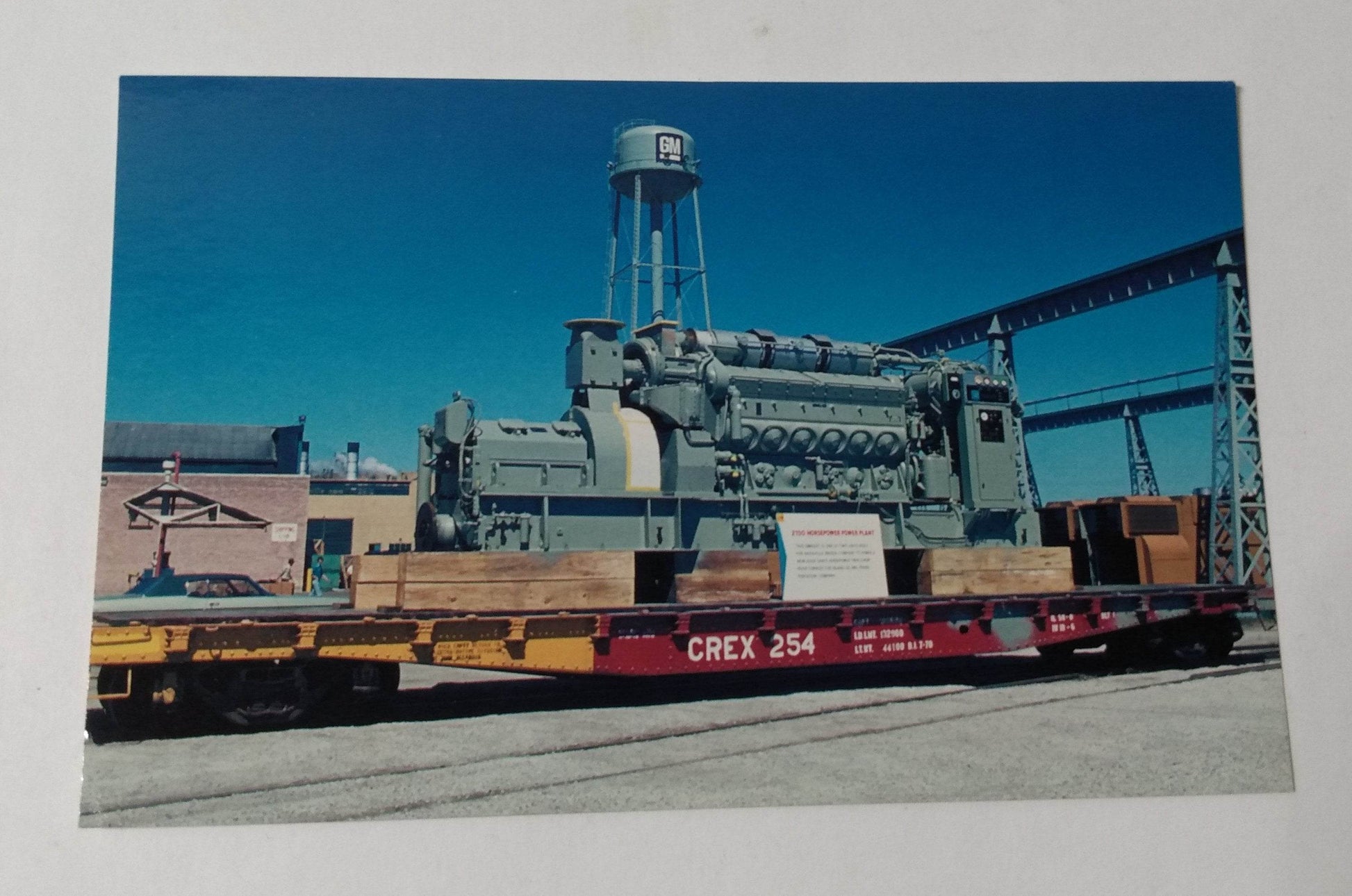 GM Electro-Motive Division 2150hp Loco Engine Used To Power Towboat - TulipStuff