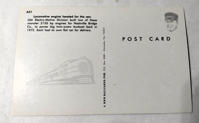 GM Electro-Motive Division 2150hp Loco Engine Used To Power Towboat - TulipStuff