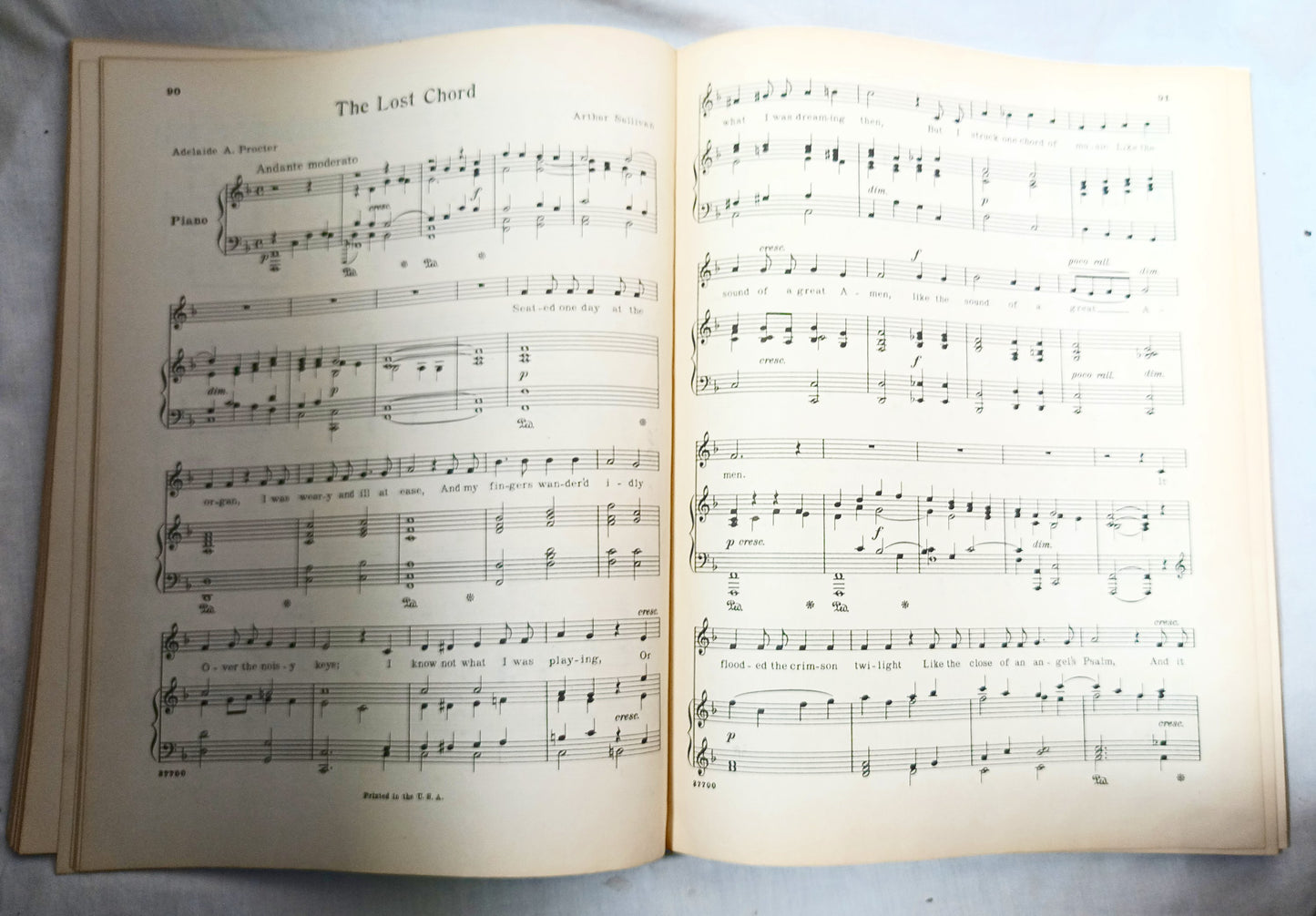 56 Songs You Like To Sing Vocal Piano Sheet Music Book G Schirmer 1937 - TulipStuff
