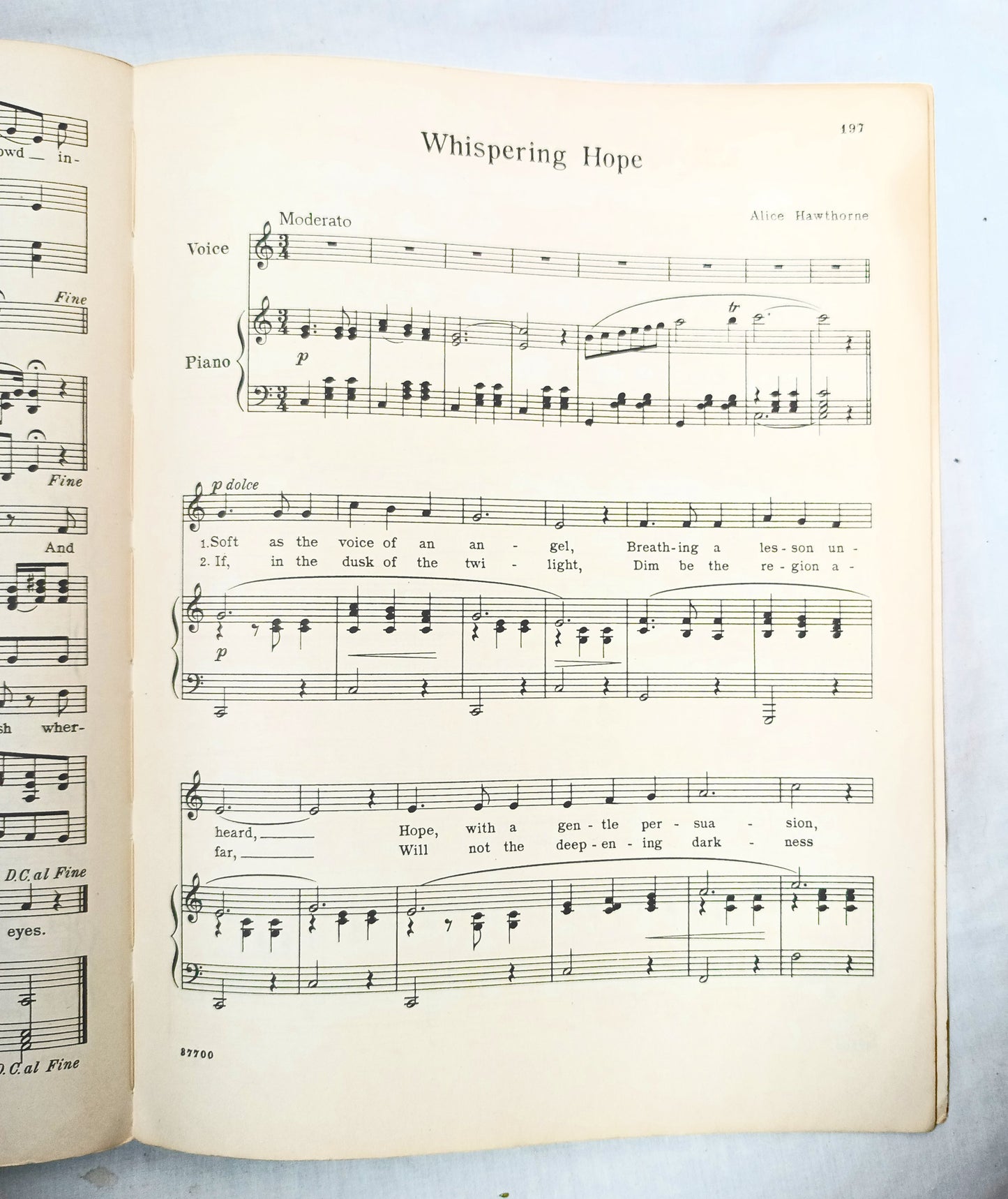 56 Songs You Like To Sing Vocal Piano Sheet Music Book G Schirmer 1937 - TulipStuff