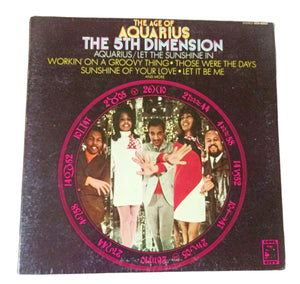 The 5th Dimension The Age Of Aquarius 12" Vinyl LP Soul City 1969 - TulipStuff