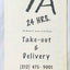 7A Cafe Avenue A NYC Restaurant Takeout Menu Early 2000's - TulipStuff