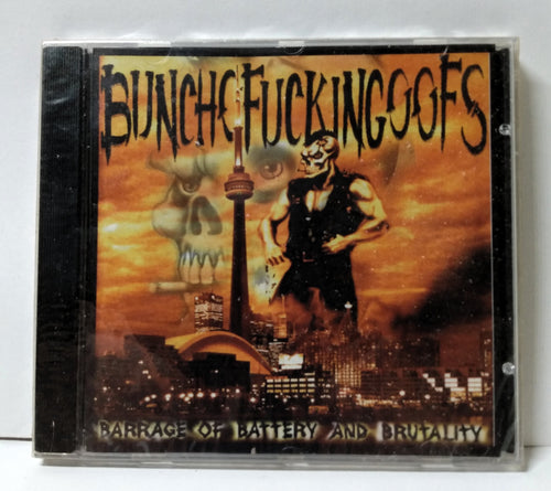 Bunchofuckingoofs Barrage Of Battery And Brutality Punk Album CD 2000 - TulipStuff