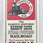 Edaville Railroad 1972 Timetable Brochure Narrow Gauge Steam Powered RR - TulipStuff