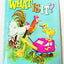 What Is It? Wilma Klimke Whitman Tiny Tot Tales Book Hardcover 1969 - TulipStuff