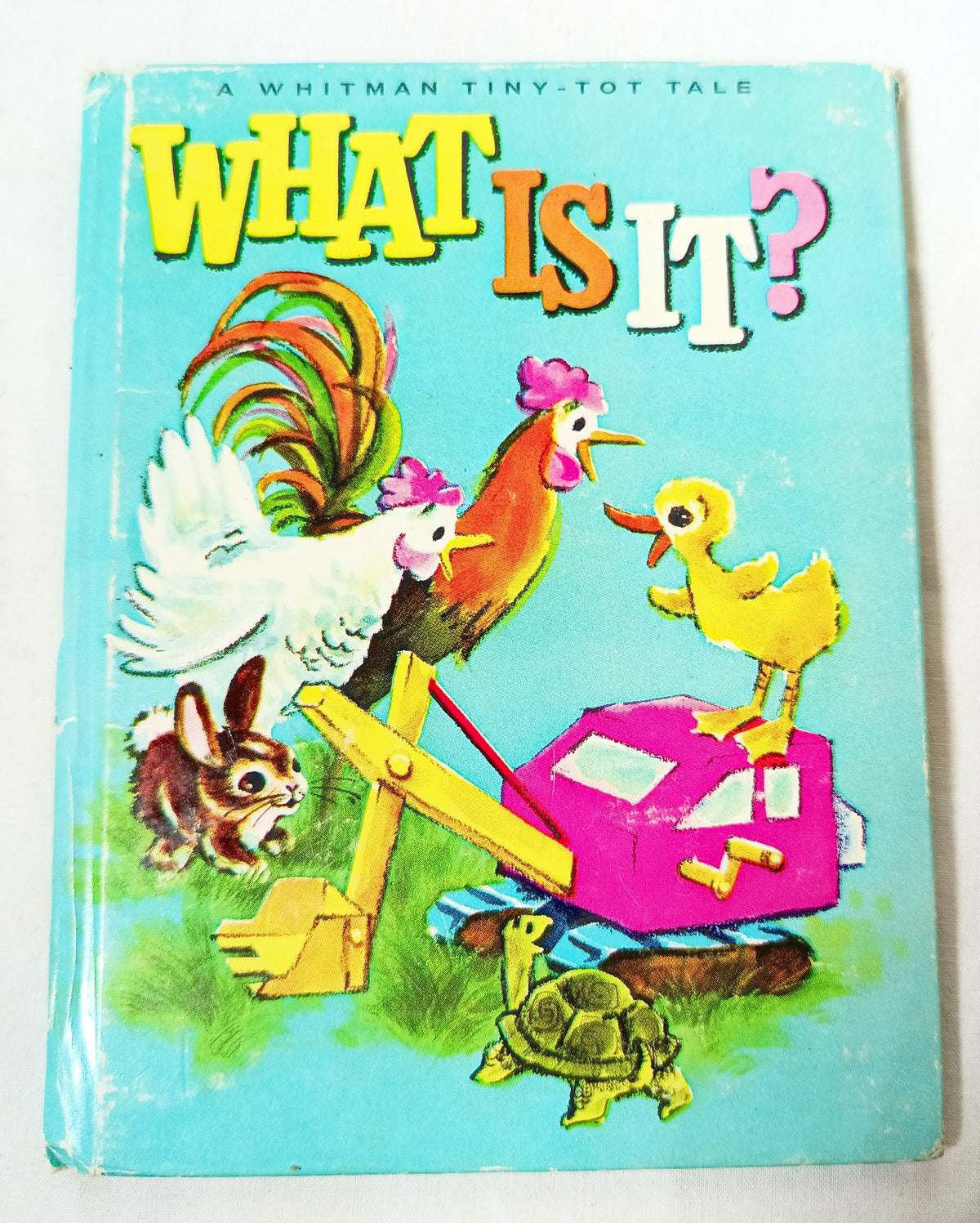 What Is It? Wilma Klimke Whitman Tiny Tot Tales Book Hardcover 1969 - TulipStuff