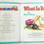 What Is It? Wilma Klimke Whitman Tiny Tot Tales Book Hardcover 1969 - TulipStuff