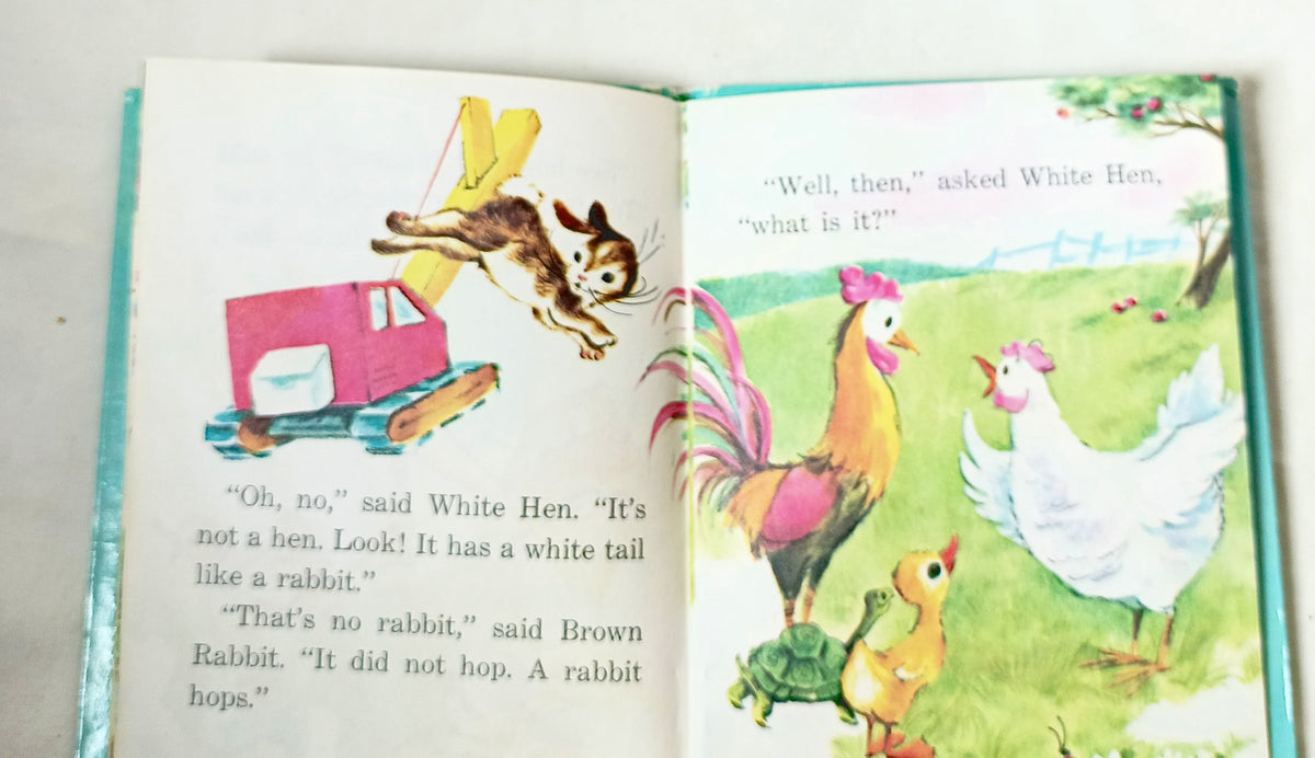 What Is It? Wilma Klimke Whitman Tiny Tot Tales Book Hardcover 1969 - TulipStuff