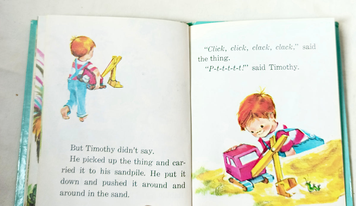 What Is It? Wilma Klimke Whitman Tiny Tot Tales Book Hardcover 1969 - TulipStuff