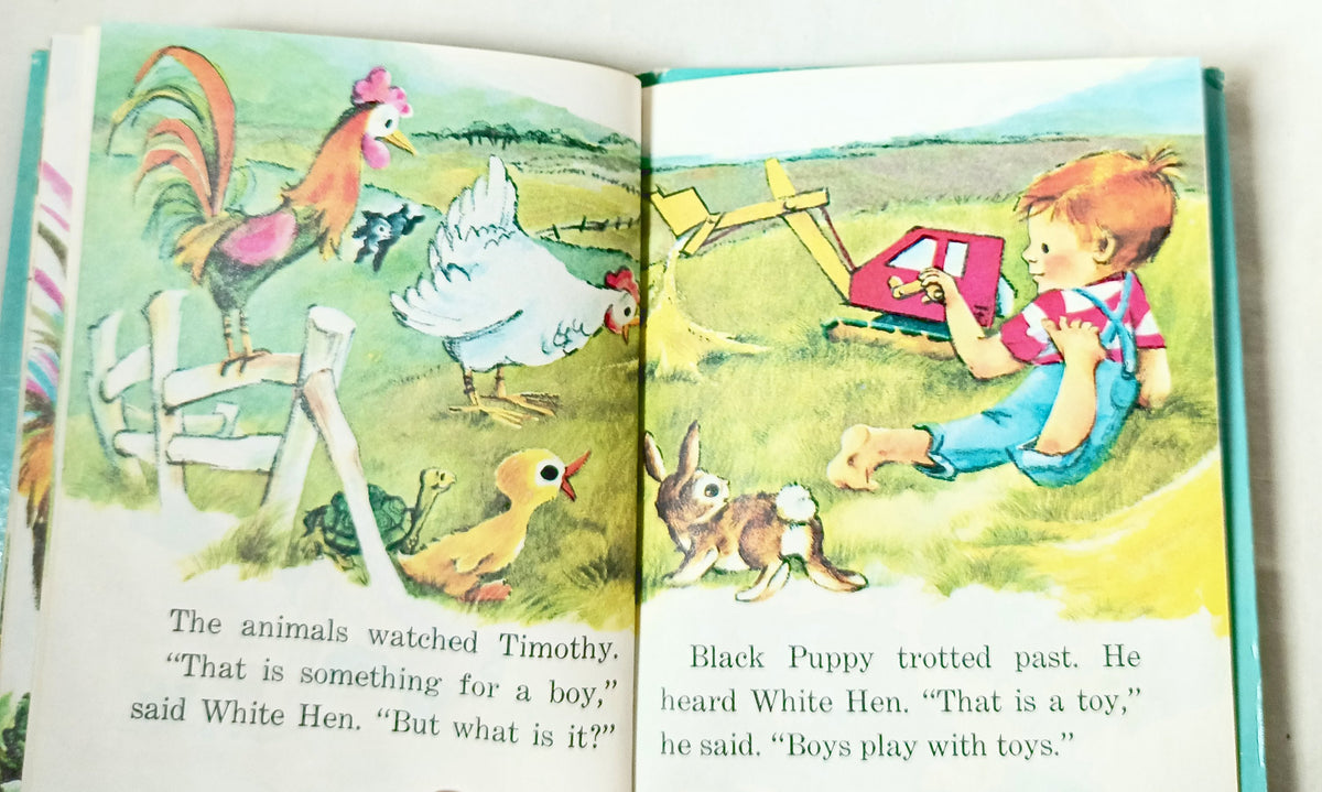 What Is It? Wilma Klimke Whitman Tiny Tot Tales Book Hardcover 1969 - TulipStuff