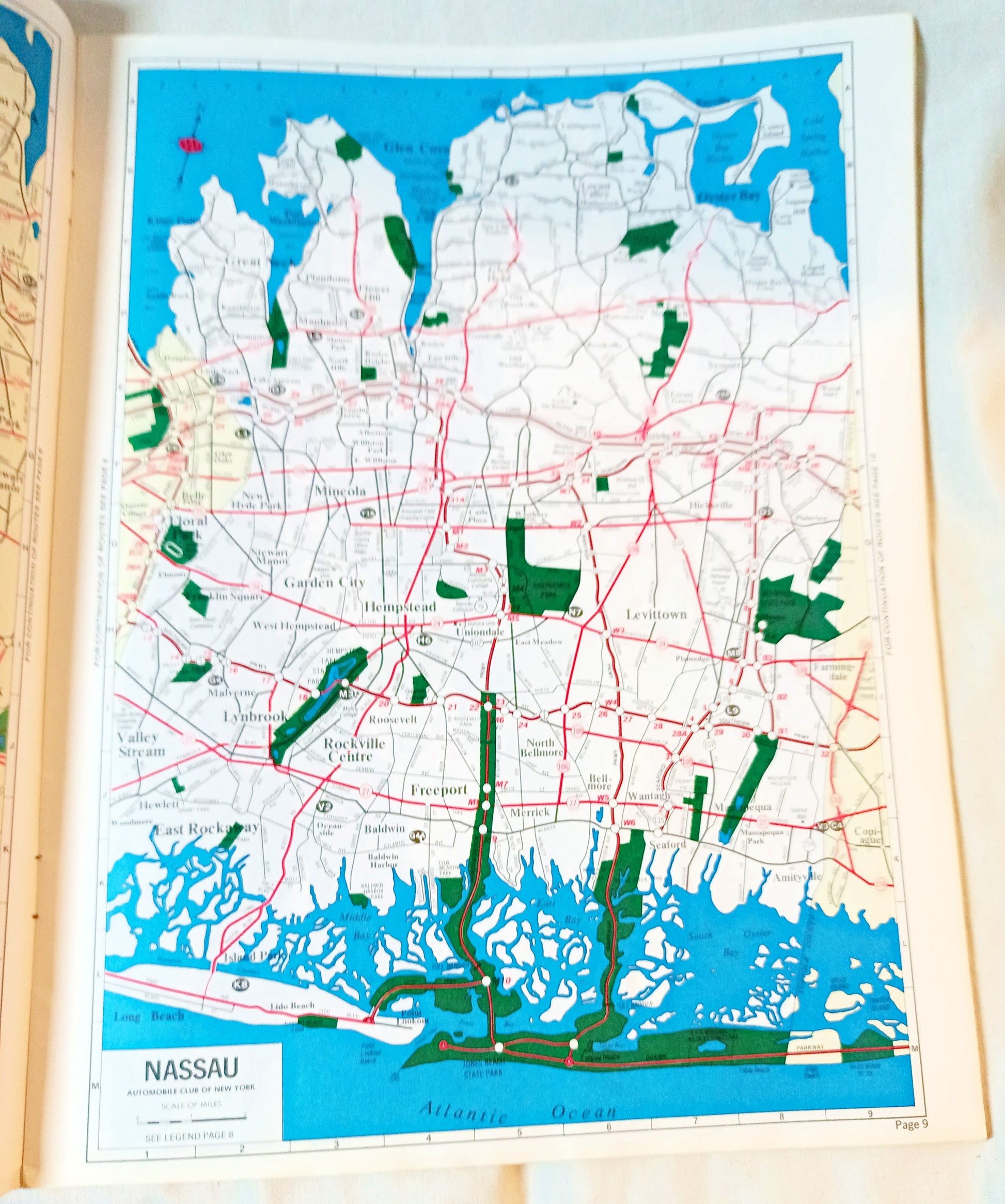 AAA Maps For Members New York City And Vicinity 1995 - TulipStuff