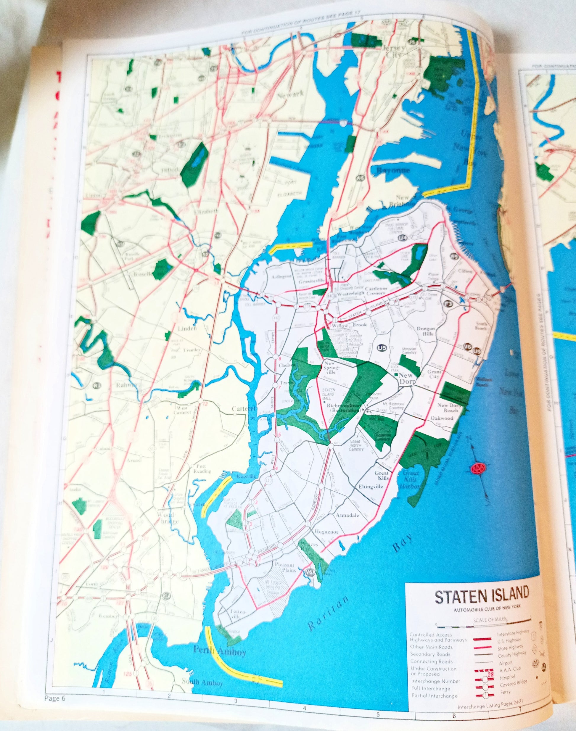 AAA Maps For Members New York City And Vicinity 1995 - TulipStuff