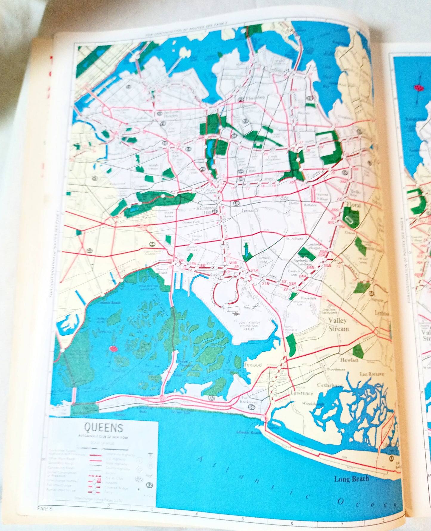 AAA Maps For Members New York City And Vicinity 1995 - TulipStuff