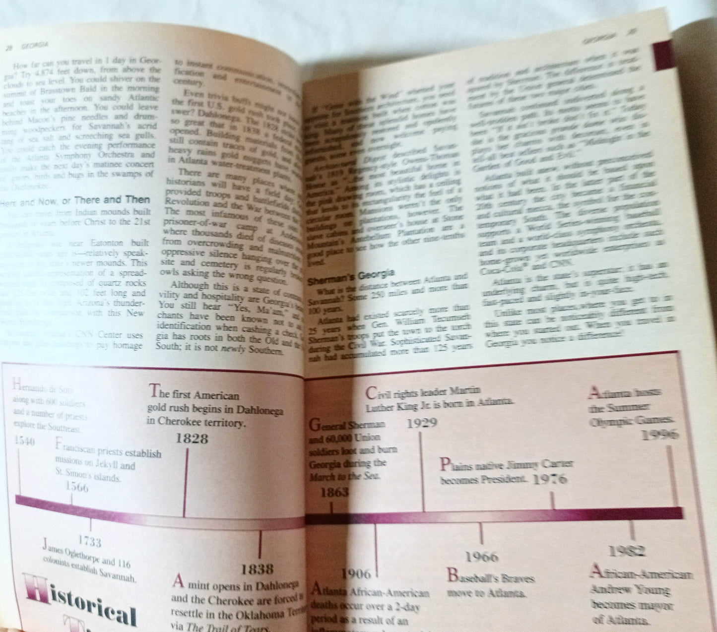 AAA TourBook 1999 Georgia North Carolina South Carolina Travel Guide - TulipStuff